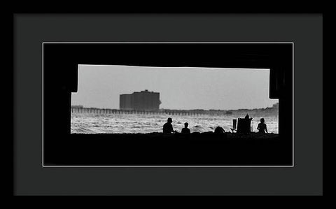 On the Beach 1 - Framed Print