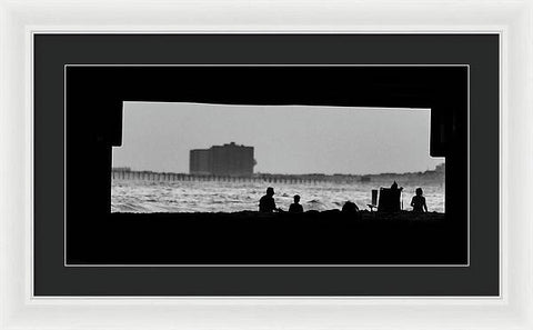 On the Beach 1 - Framed Print