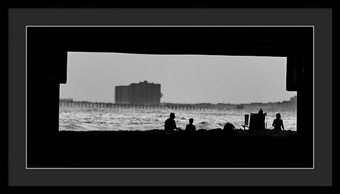 On the Beach 1 - Framed Print