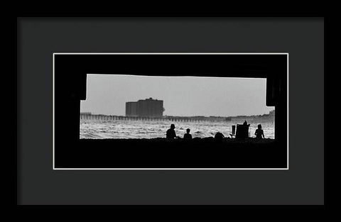 On the Beach 1 - Framed Print