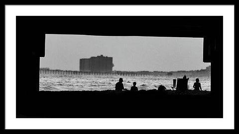 On the Beach 1 - Framed Print