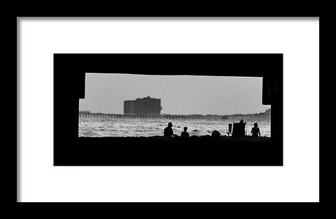 On the Beach 1 - Framed Print