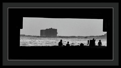 On the Beach 1 - Framed Print