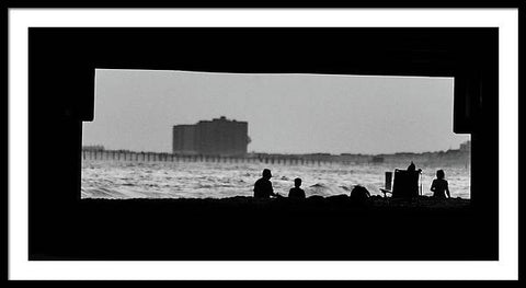 On the Beach 1 - Framed Print