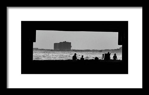 On the Beach 1 - Framed Print