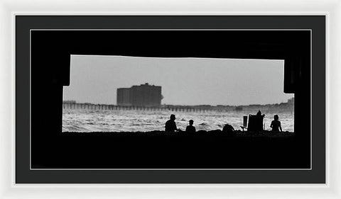 On the Beach 1 - Framed Print