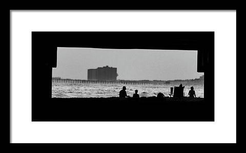 On the Beach 1 - Framed Print