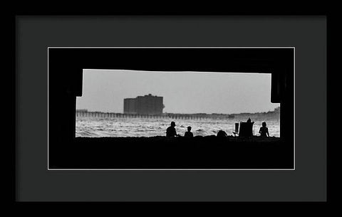 On the Beach 1 - Framed Print