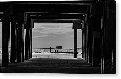 On The Beach 2 - Canvas Print