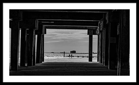 On The Beach 2 - Framed Print