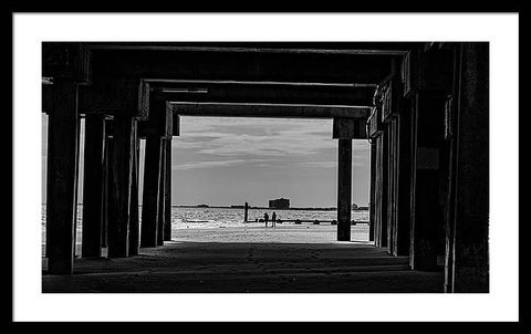 On The Beach 2 - Framed Print