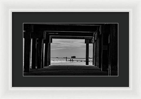 On The Beach 2 - Framed Print