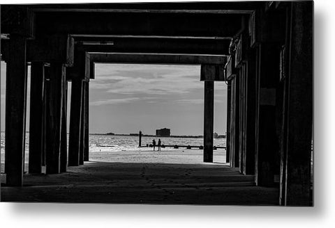 On The Beach 2 - Metal Print