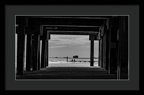 On The Beach 2 - Framed Print