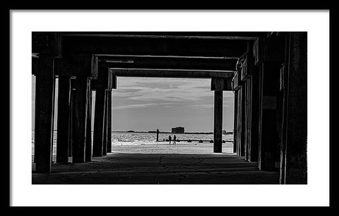 On The Beach 2 - Framed Print