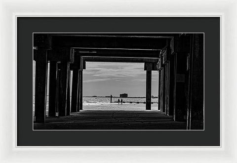 On The Beach 2 - Framed Print