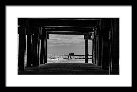 On The Beach 2 - Framed Print