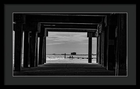 On The Beach 2 - Framed Print