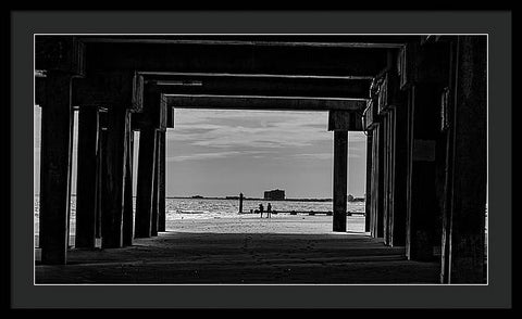 On The Beach 2 - Framed Print