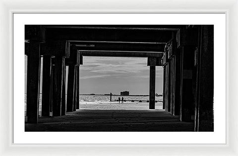 On The Beach 2 - Framed Print