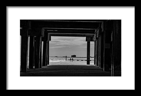 On The Beach 2 - Framed Print