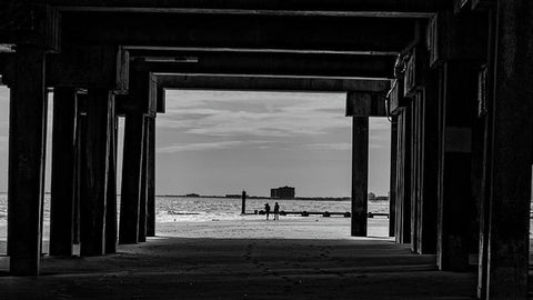 On The Beach 2 - Art Print