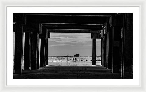 On The Beach 2 - Framed Print