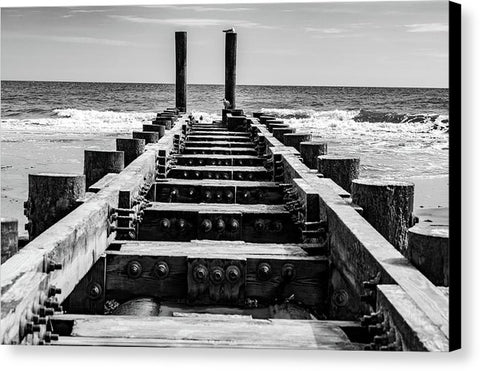 On The Beach 3 - Canvas Print