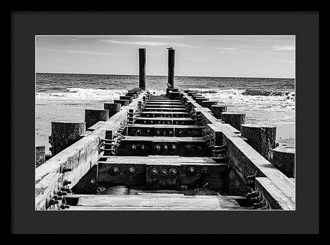 On The Beach 3 - Framed Print