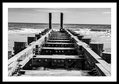 On The Beach 3 - Framed Print