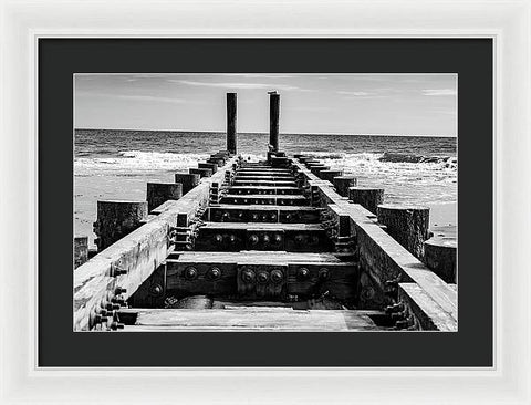 On The Beach 3 - Framed Print