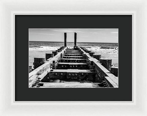 On The Beach 3 - Framed Print