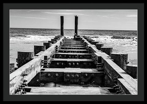 On The Beach 3 - Framed Print