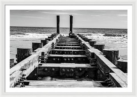 On The Beach 3 - Framed Print