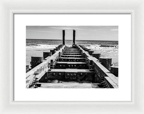 On The Beach 3 - Framed Print