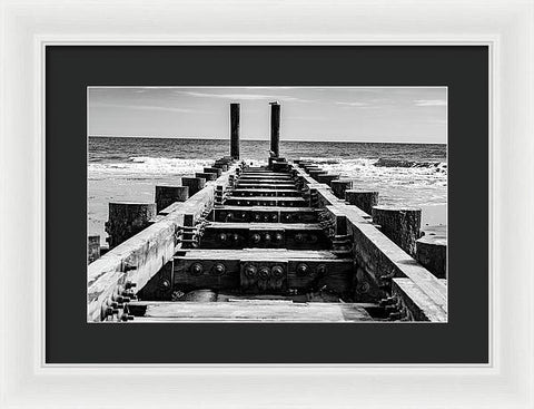 On The Beach 3 - Framed Print