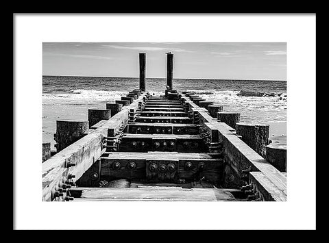 On The Beach 3 - Framed Print