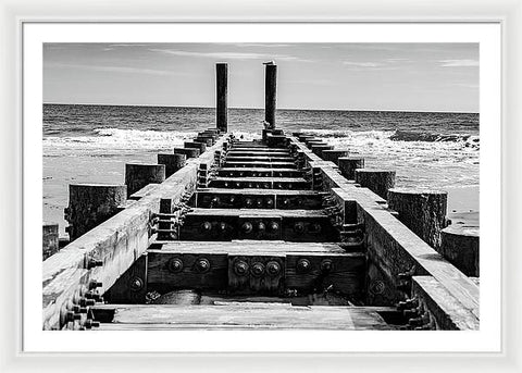 On The Beach 3 - Framed Print