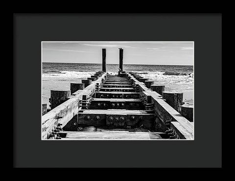 On The Beach 3 - Framed Print