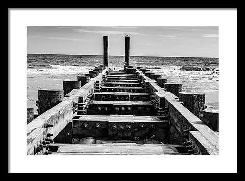 On The Beach 3 - Framed Print