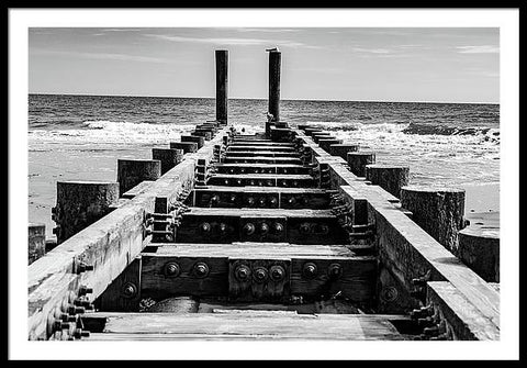 On The Beach 3 - Framed Print