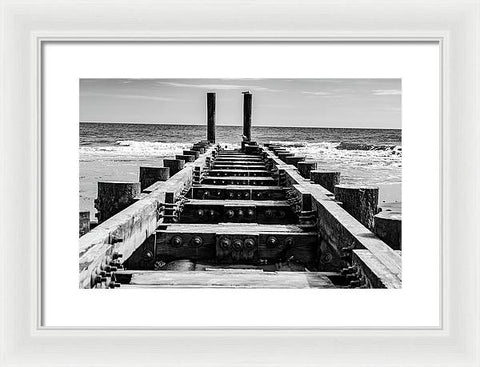 On The Beach 3 - Framed Print