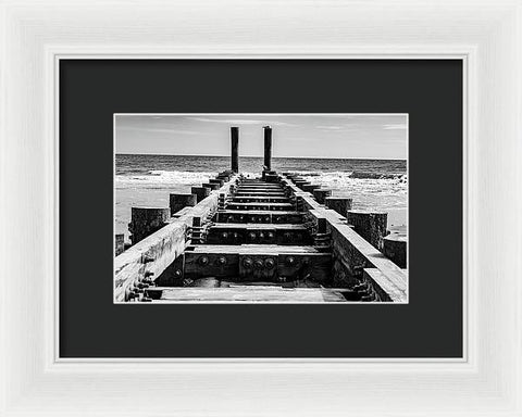 On The Beach 3 - Framed Print