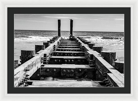 On The Beach 3 - Framed Print