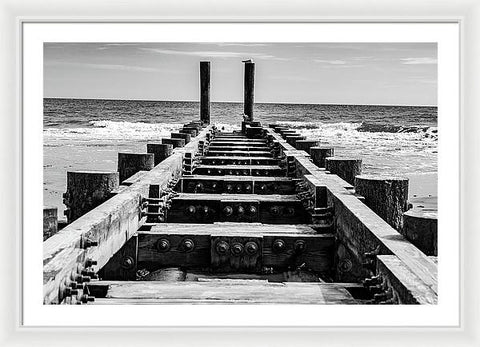 On The Beach 3 - Framed Print