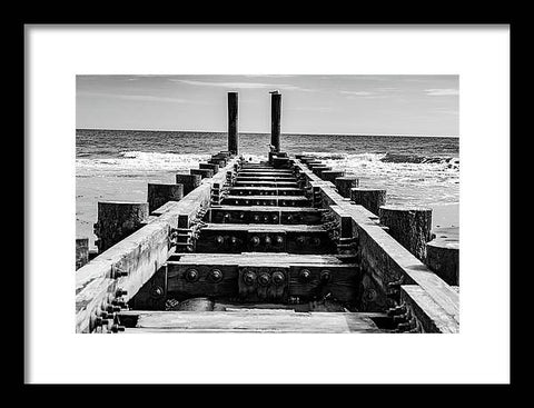 On The Beach 3 - Framed Print