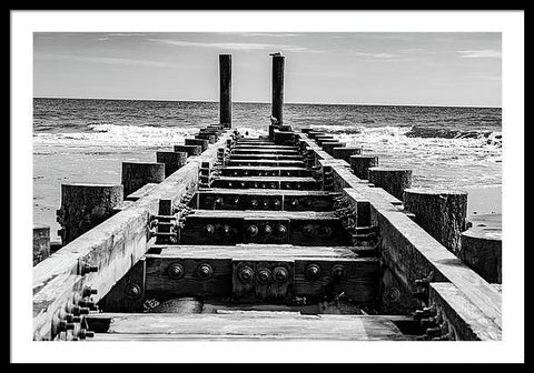 On The Beach 3 - Framed Print