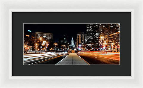 Philadelphia City Hall Parkway - Framed Print