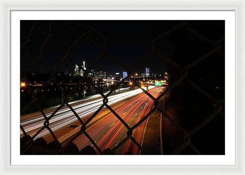 Philadelphia Girard Ave Bridge - Framed Print