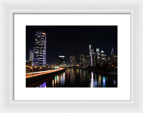 Philadelphia South Street Bridge - Framed Print